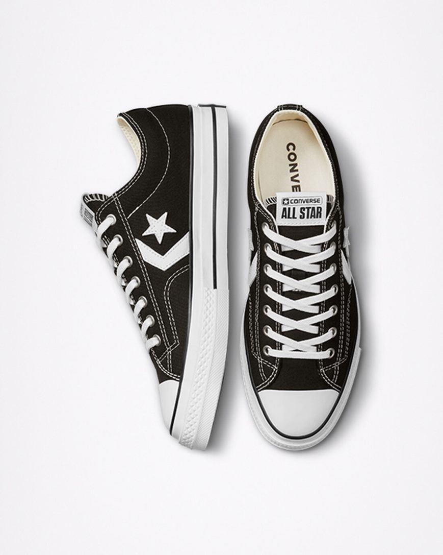 Tenisi Dama Converse Star Player 76 Negrii Albi Negrii | RO XDHCW625